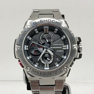 G-SHOCK - G-SHOCK ジーショック CASIO カシオ 腕時計 GST-B100D-1A G-STEEL アナログ タフソーラー シルバー ステンレス 樹脂