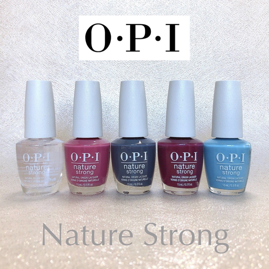 OPI(オーピーアイ)のOPI Nature Strong 5本セットヴィーガン処方 複数割&おまけポリ コスメ/美容のネイル(マニキュア)の商品写真