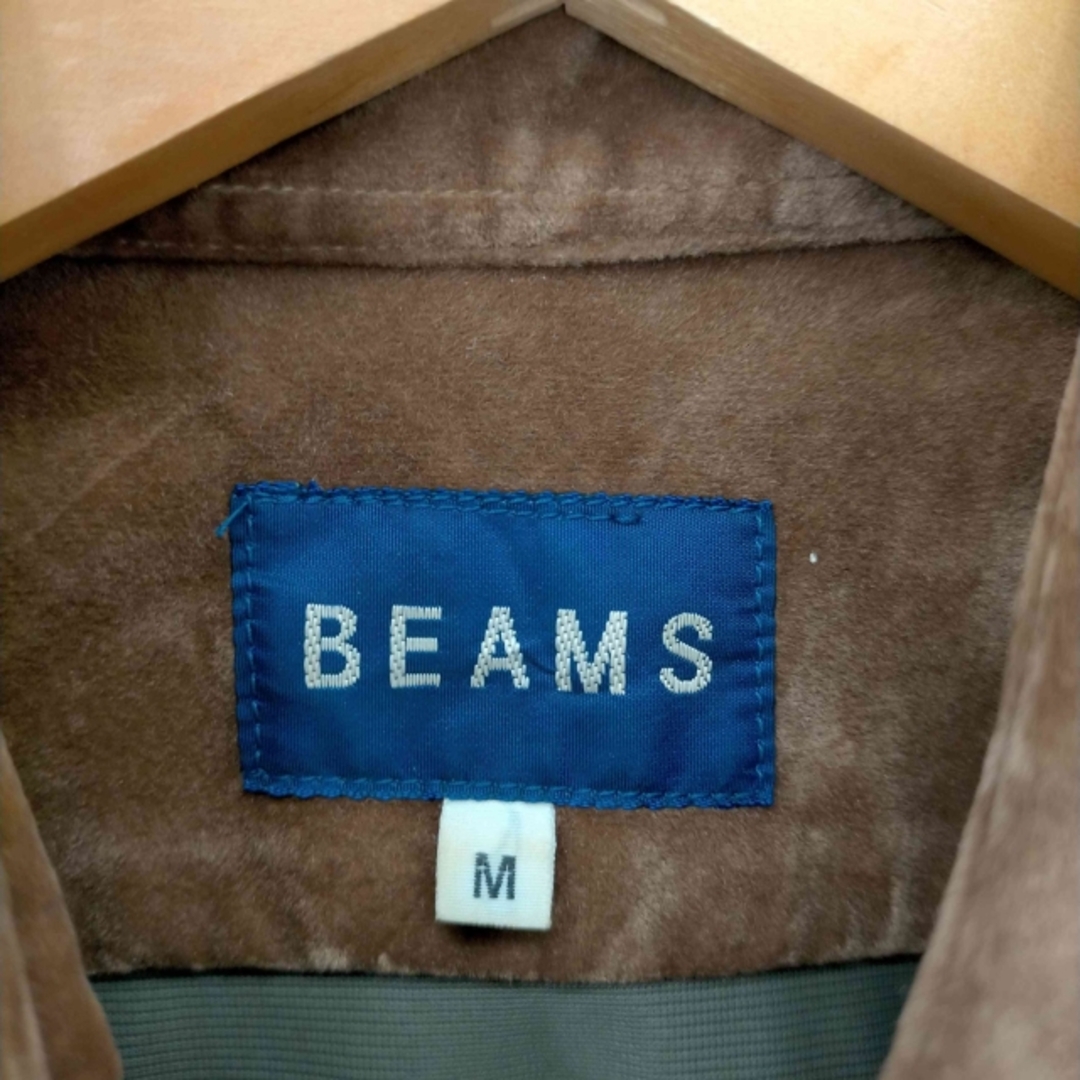 BEAMS(ビームス)のBEAMS(ビームス) フェイクスウェード ウエスタンシャツ フラップポケット メンズのトップス(その他)の商品写真