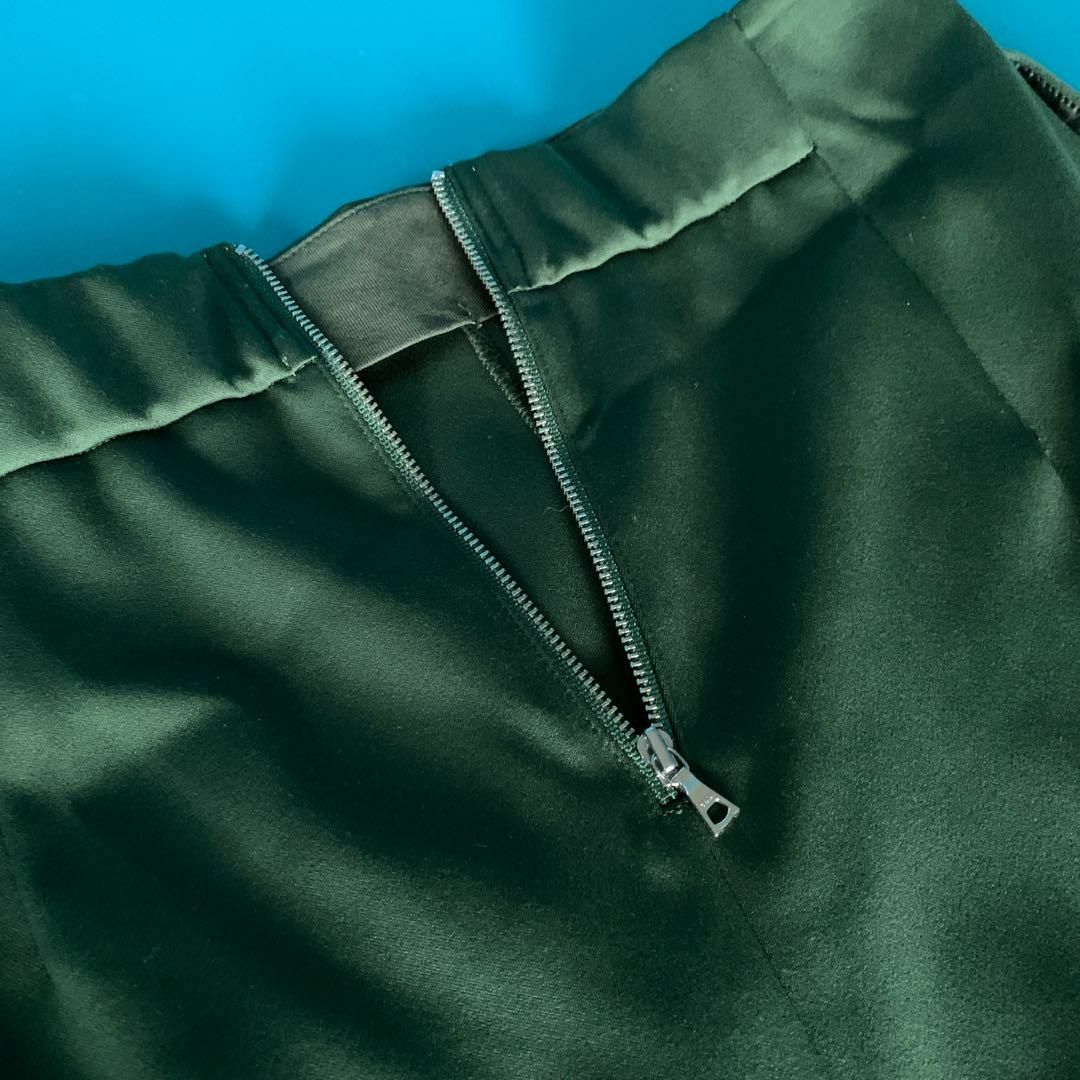 UNITED ARROWS green label relaxing(ユナイテッドアローズグリーンレーベルリラクシング)の836 グリーンレーベルリラクシング　綺麗めフレアスカート　ジップアップ レディースのスカート(ひざ丈スカート)の商品写真