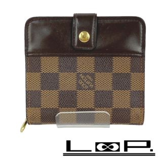 ルイヴィトン(LOUIS VUITTON)の■中古■　ルイヴィトン コンパクトジップ 二つ折り 財布 ダミエ N61668 【130670】(財布)