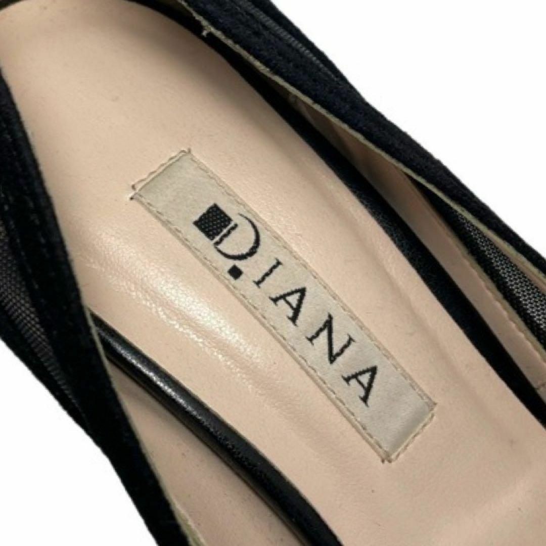 DIANA(ダイアナ)の★大人気★ダイアナ　パンプス　ポインテッドトゥ　スエード　ビジュー　メッシュ23 レディースの靴/シューズ(ハイヒール/パンプス)の商品写真