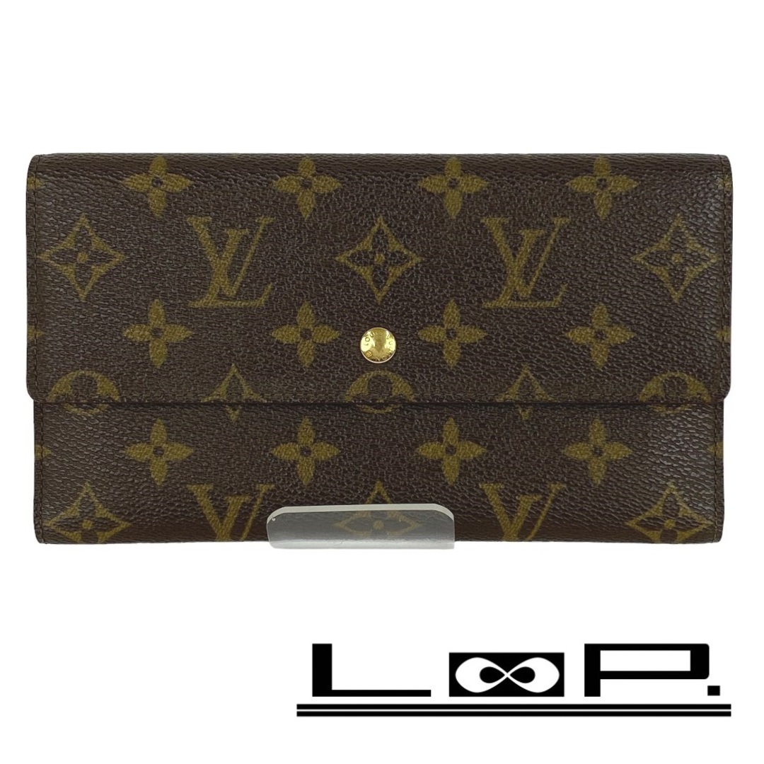 LOUIS VUITTON(ルイヴィトン)の■中古■　ルイヴィトン インターナショナル 長財布 モノグラム M61215 【136467】 レディースのファッション小物(財布)の商品写真