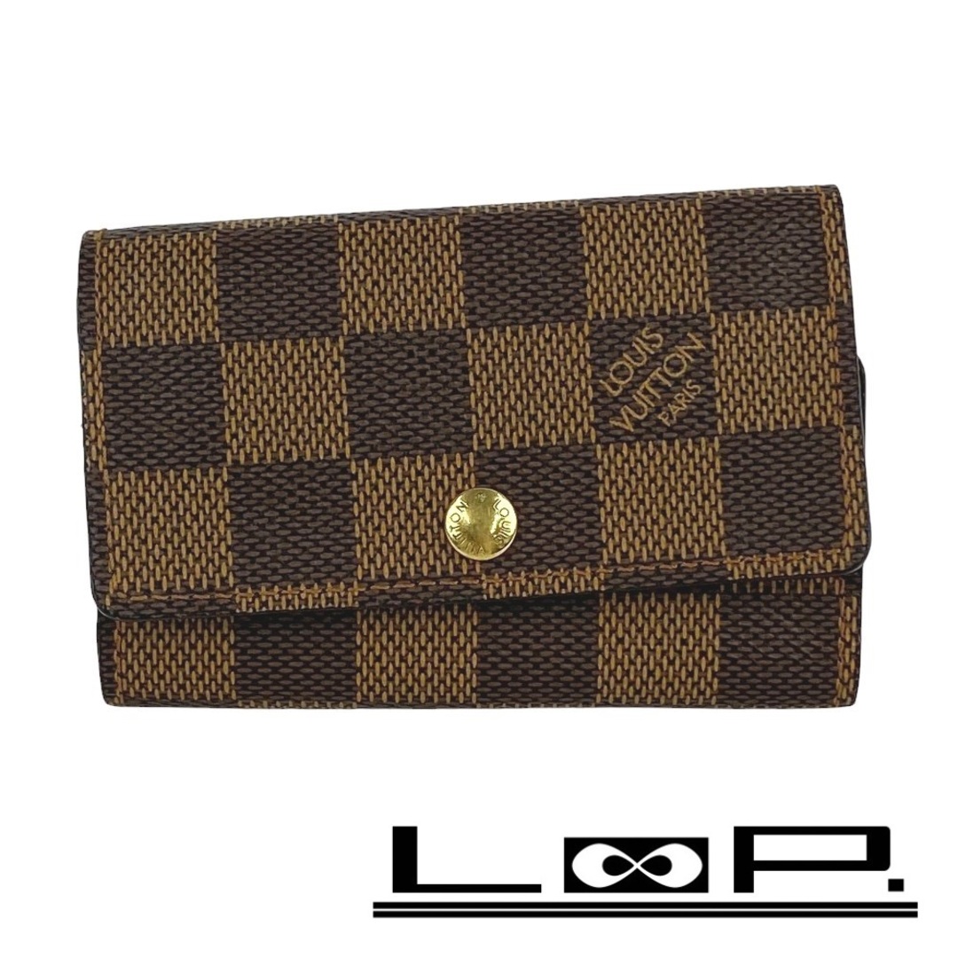 LOUIS VUITTON(ルイヴィトン)の■中古■　ルイヴィトン ミュルティクレ 6 6連 キーケース ダミエ M62630 【127441】 レディースのファッション小物(キーケース)の商品写真