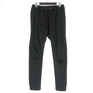 ジュンハシモト(junhashimoto)のjunhashimoto SLIM JERSEY PANTS 3 ブラック 黒(スラックス)