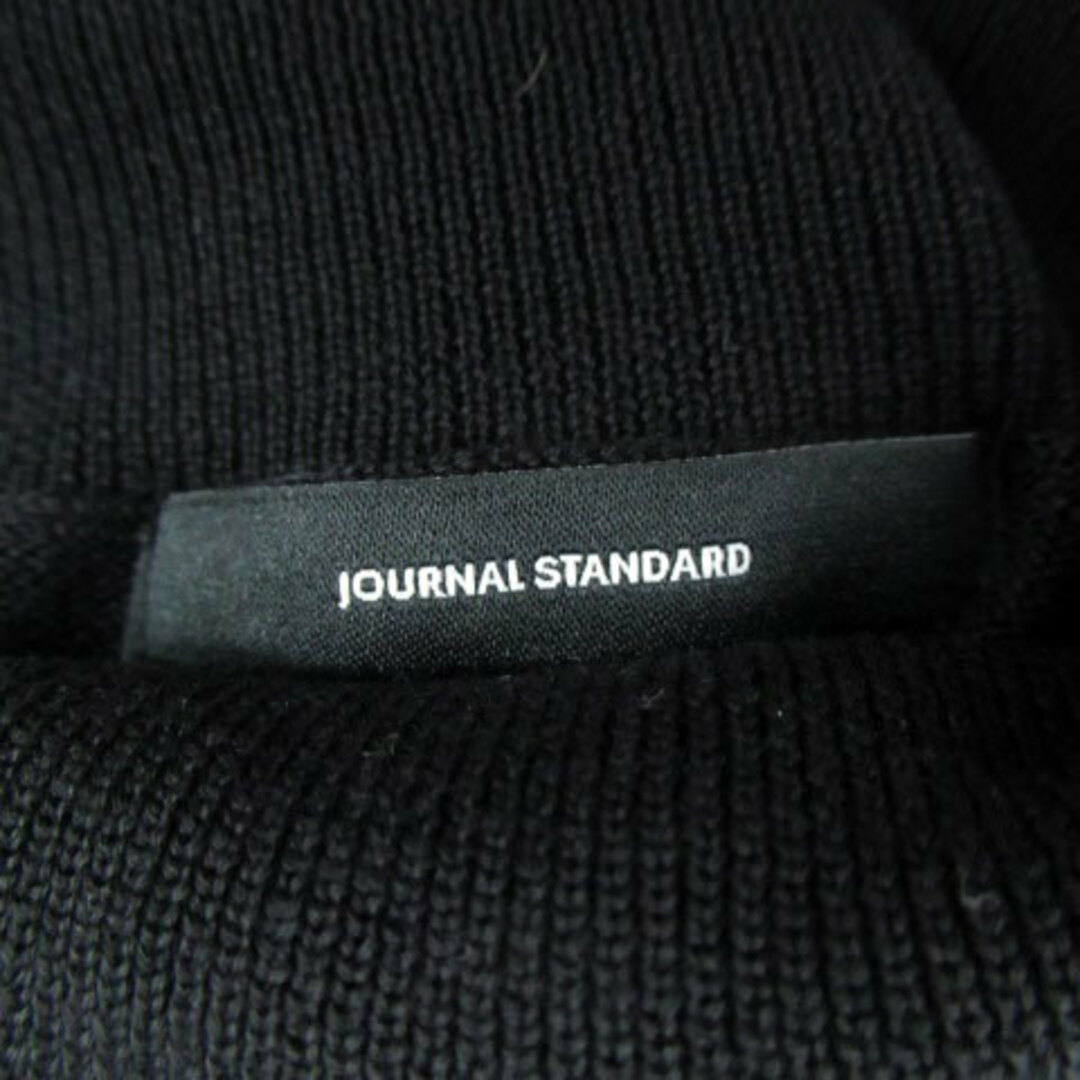 JOURNAL STANDARD(ジャーナルスタンダード)のジャーナルスタンダード ニット カットソー タートルネック 長袖 黒 ブラック レディースのトップス(ニット/セーター)の商品写真