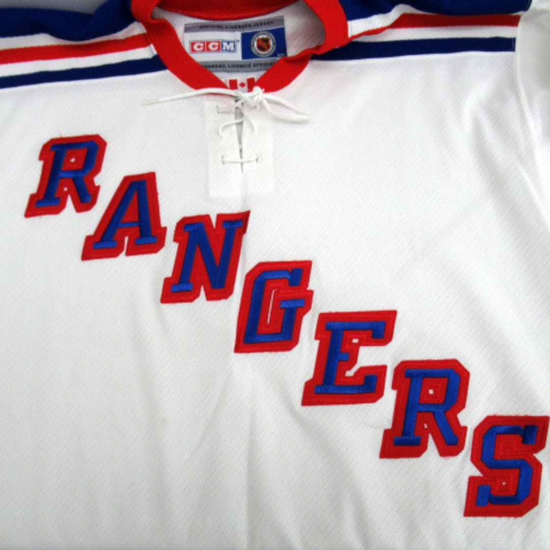 CCM(シーシーエム)のCCM 90s ヴィンテージ NHL RANGERS ホッケーシャツ メンズのトップス(シャツ)の商品写真