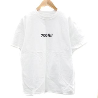 アザー(other)の700fill Payment Logo Tee Tシャツ 半袖 M ホワイト(Tシャツ/カットソー(半袖/袖なし))