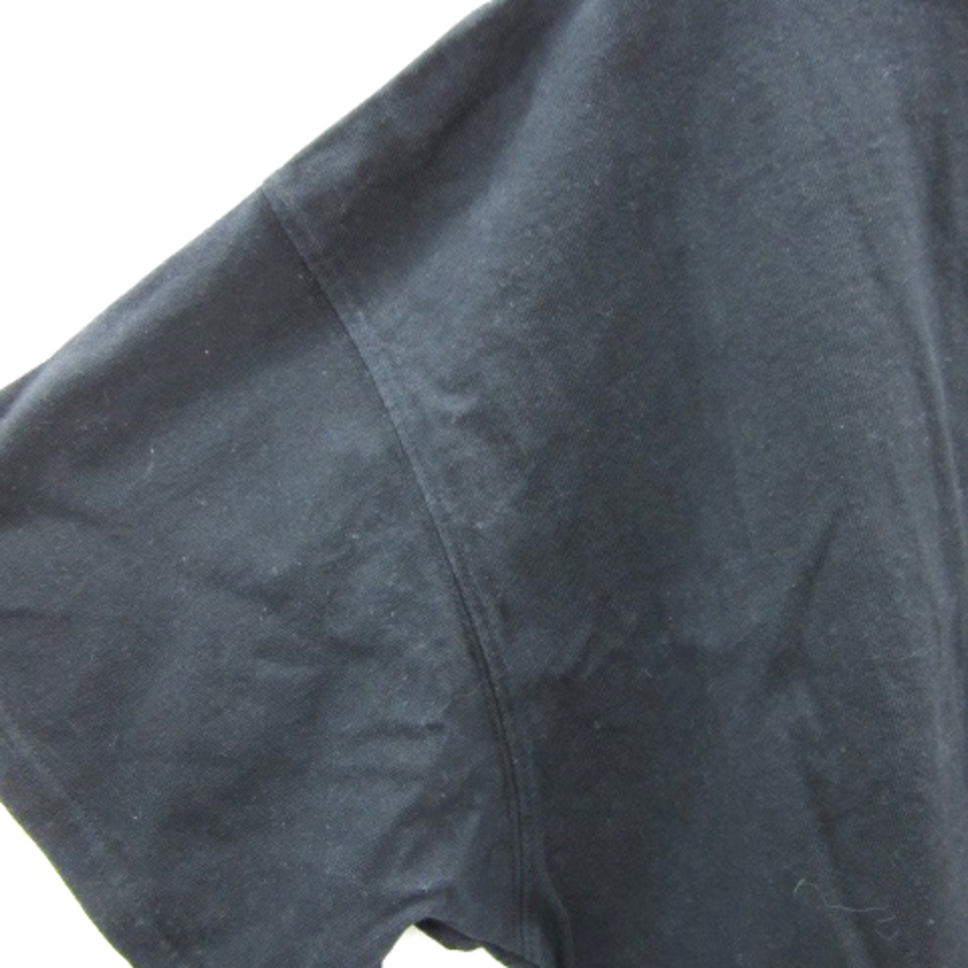 SLOBE IENA(スローブイエナ)のスローブ イエナ Tシャツ カットソー 五分袖 ラウンドネック 無地 ブラック レディースのトップス(その他)の商品写真