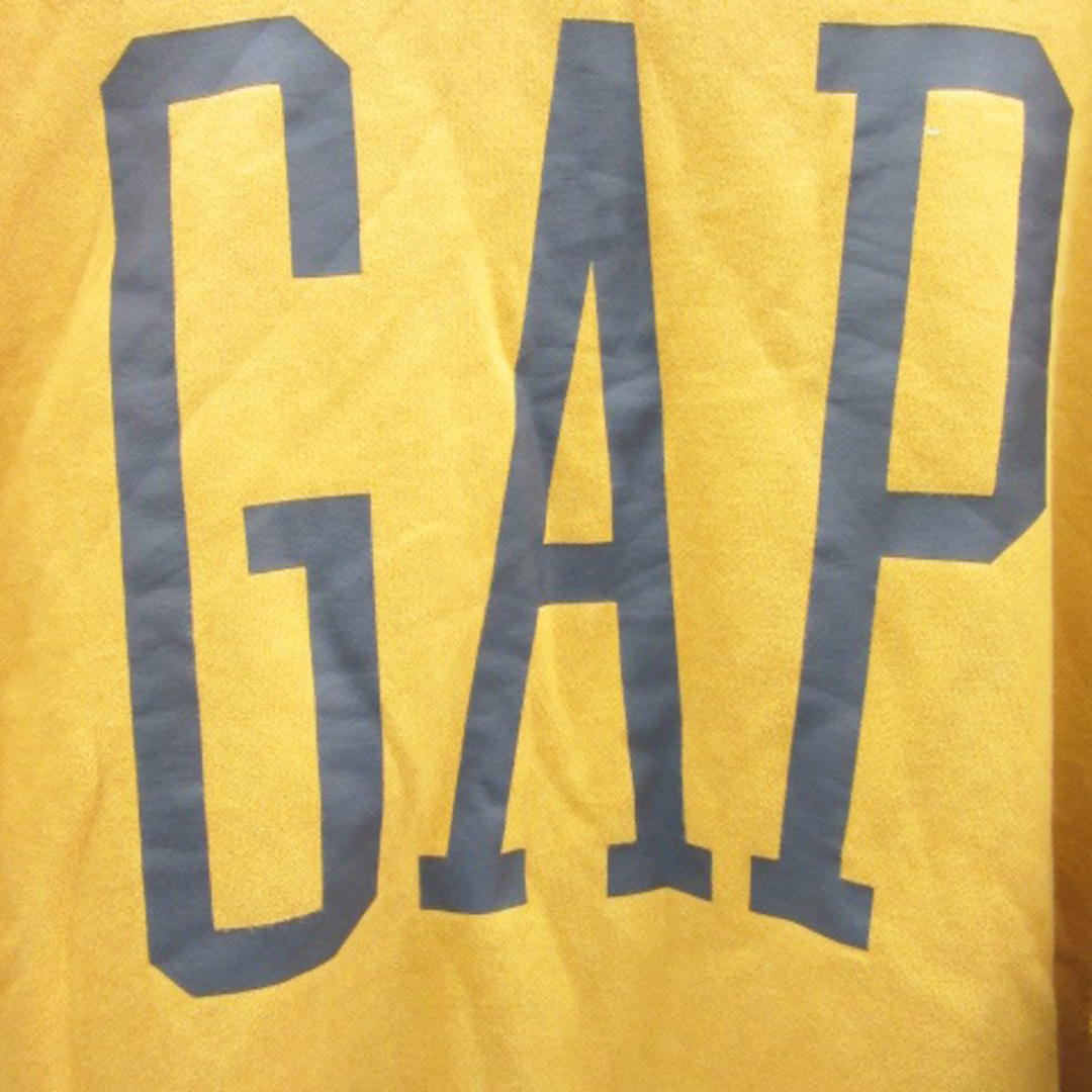GAP(ギャップ)のギャップ GAP トレーナー 長袖 プリント 裏起毛 M イエロー 黄色 メンズのトップス(その他)の商品写真