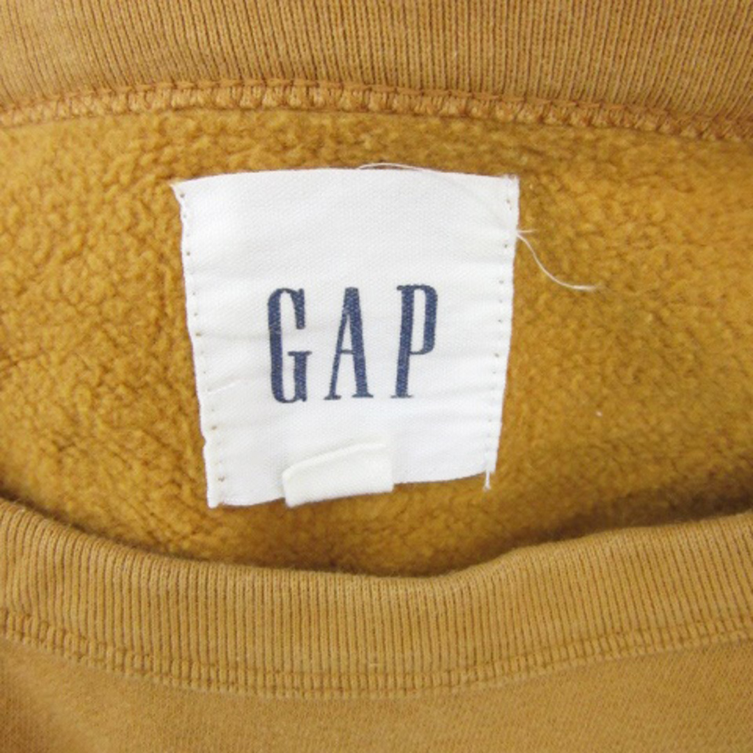 GAP(ギャップ)のギャップ GAP トレーナー 長袖 プリント 裏起毛 M イエロー 黄色 メンズのトップス(その他)の商品写真