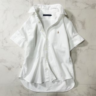 POLO RALPH LAUREN - ポロラルフローレン　半袖　シャツ　白　ポニー