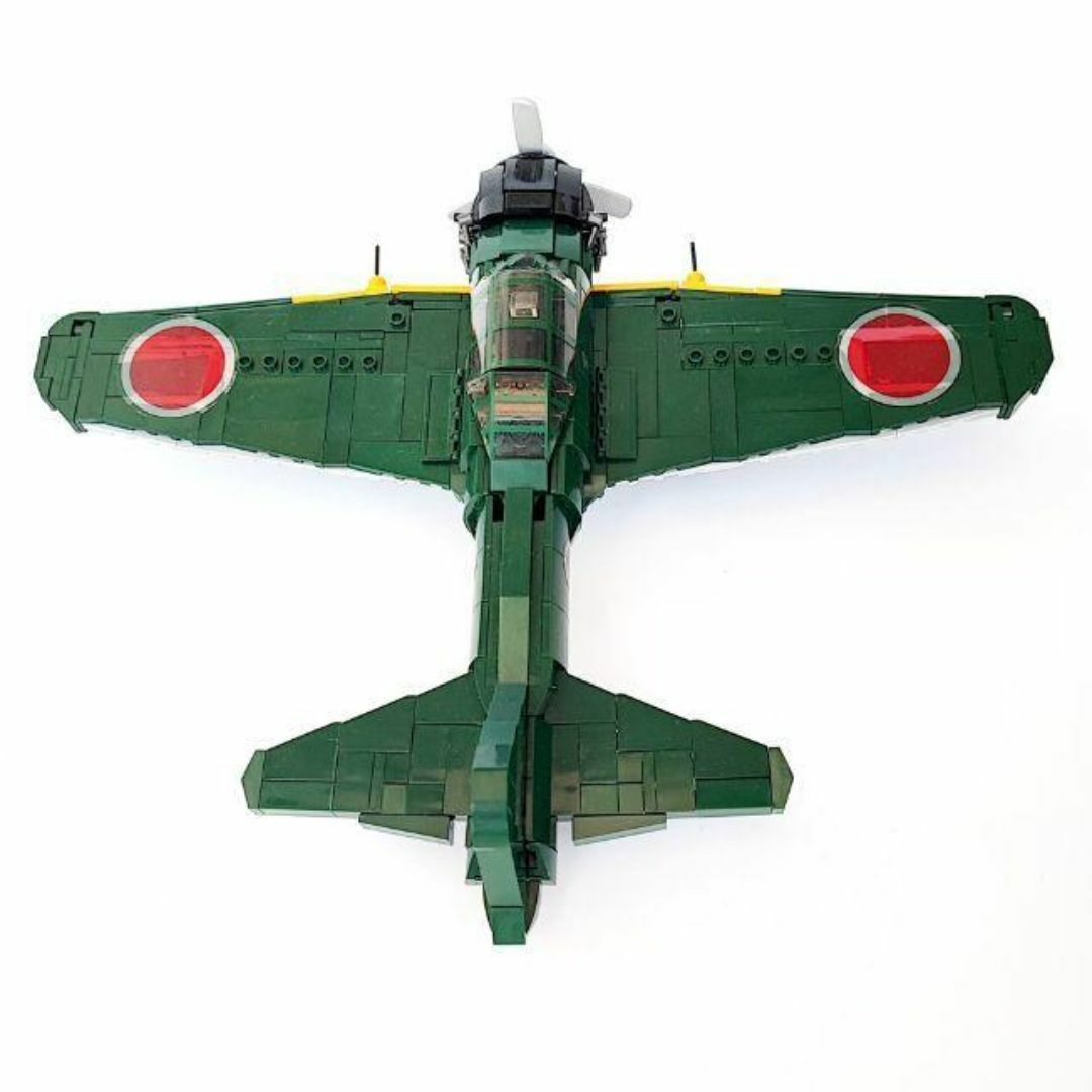 ESシリーズ 零式艦上戦闘機 零戦 52型 日本 ブロック戦闘機 エンタメ/ホビーのおもちゃ/ぬいぐるみ(模型/プラモデル)の商品写真
