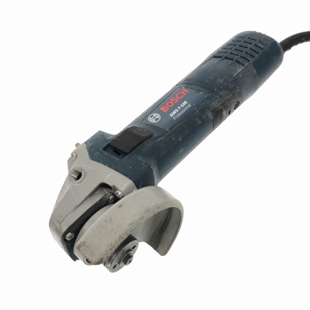 BOSCH(ボッシュ)の☆中古品☆BOSCH ボッシュ 100V 100mm ディスクグラインダー GWS7-100 替刃おまけ コード式 ディスクサンダー 研磨 研削 切削 88481 自動車/バイクのバイク(工具)の商品写真