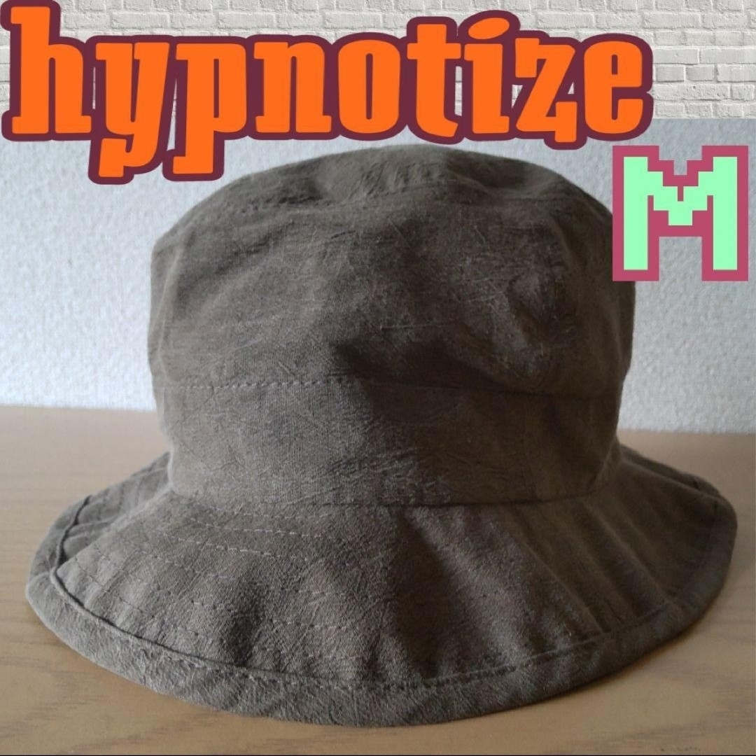 ♭【★かっこいい★】hypnotize バケットハット カーキグレー M レディースの帽子(ハット)の商品写真