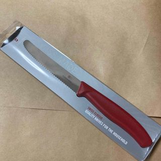 ビクトリノックス(VICTORINOX)のVictorinox スイスクラシック トマト・ベジタブルナイフ レッド 6.7(調理道具/製菓道具)