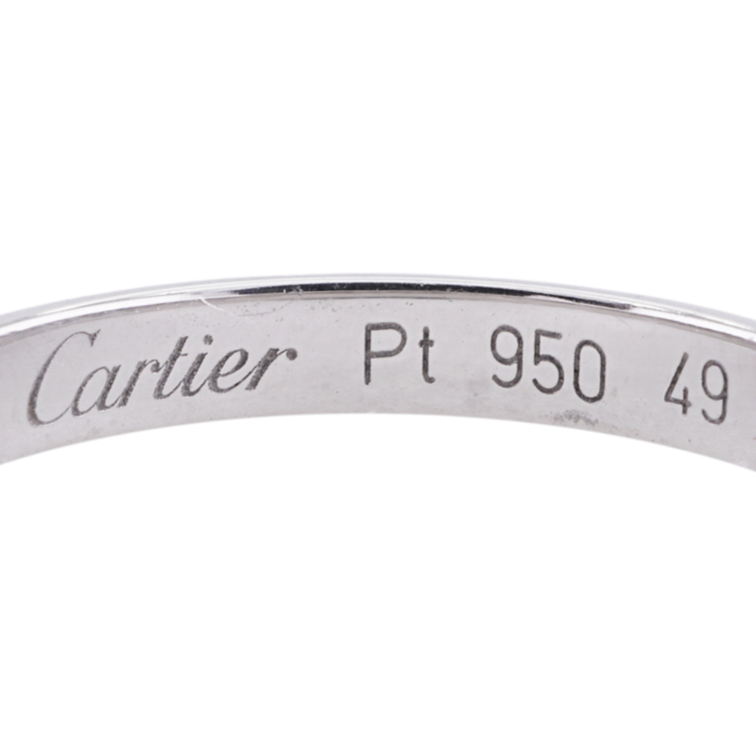 カルティエ Cartier 1895 ウェディング リング 1895ウェディングリング 1895 WEDDING BAND リング 指輪 結婚指輪 マリッジリング プラチナ レディースのアクセサリー(リング(指輪))の商品写真