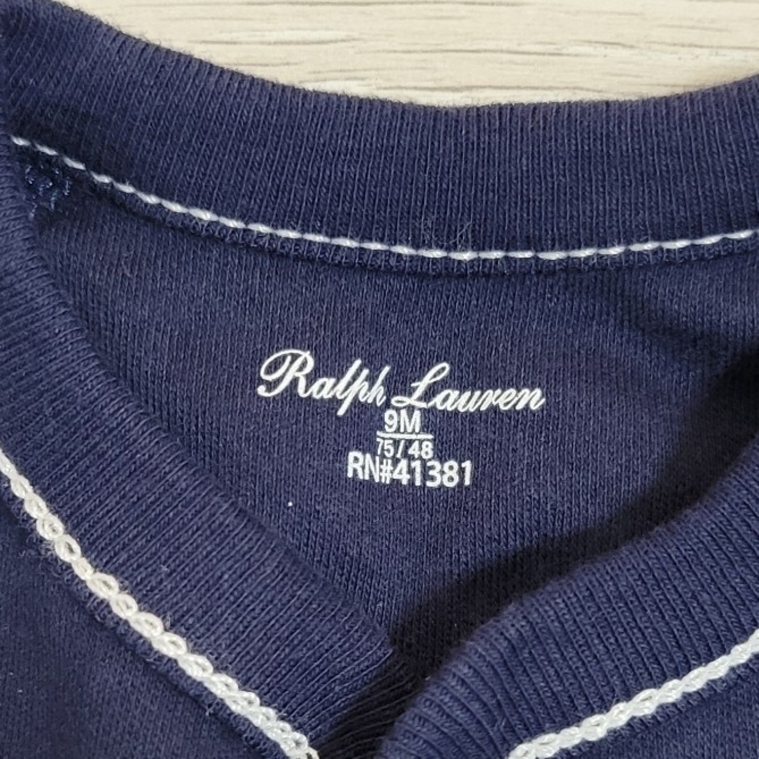 Ralph Lauren(ラルフローレン)の【Ralph Lauren】ロンパース キッズ/ベビー/マタニティのベビー服(~85cm)(ロンパース)の商品写真