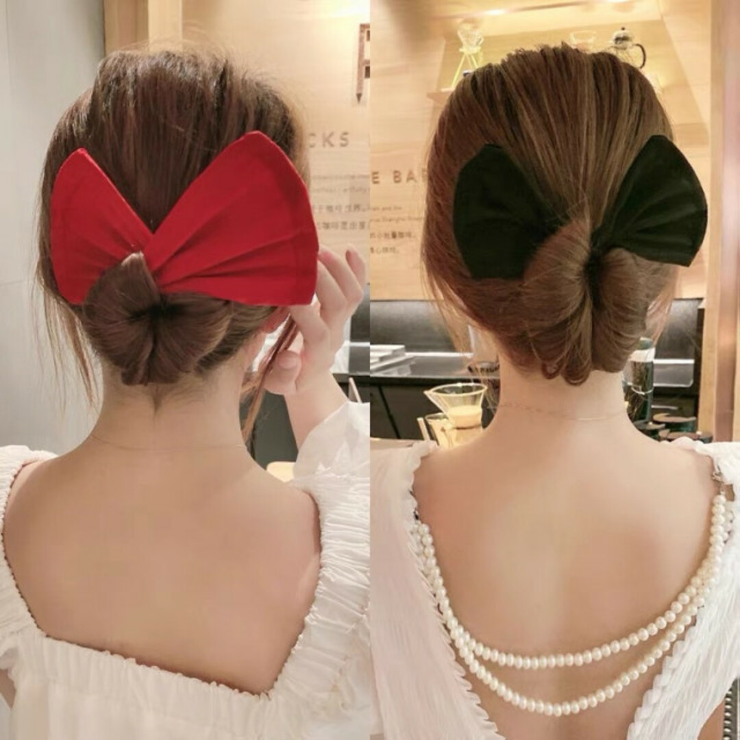 【大人気】 シニヨンメーカー デフトバン 髪留め お団子 ヘアアレンジ 韓国 レディースのヘアアクセサリー(その他)の商品写真