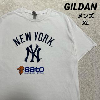 GILDAN - SATO HEALTHCARE YANKEES PROMO TEE サイズXL