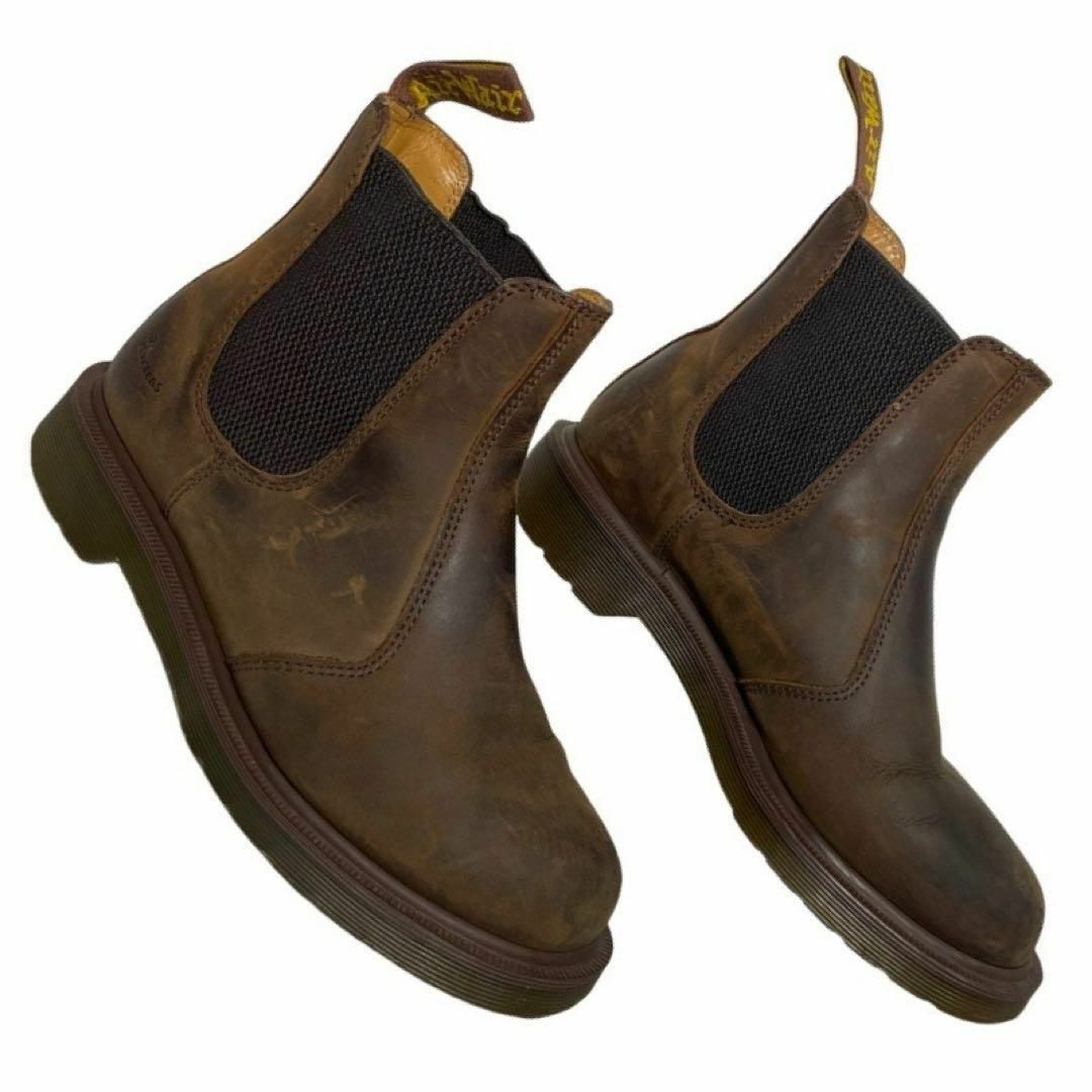 Dr.Martens(ドクターマーチン)の★激レア★ドクターマーチン　サイドゴアブーツ　チェルシー　オイルドレザー　UK7 メンズの靴/シューズ(ブーツ)の商品写真