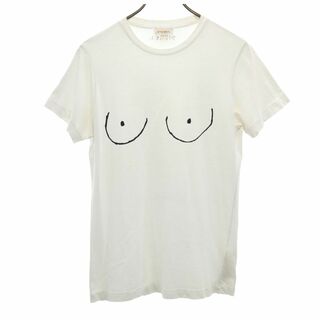 ディーゼル(DIESEL)のディーゼル 半袖 Tシャツ S ホワイト DIESEL メンズ 古着 【240427】 メール便可(Tシャツ/カットソー(半袖/袖なし))