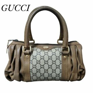 グッチ(Gucci)のGUCCI PLUS ミニボストンバッグ GGスプリーム 金具　保証書付(ボストンバッグ)