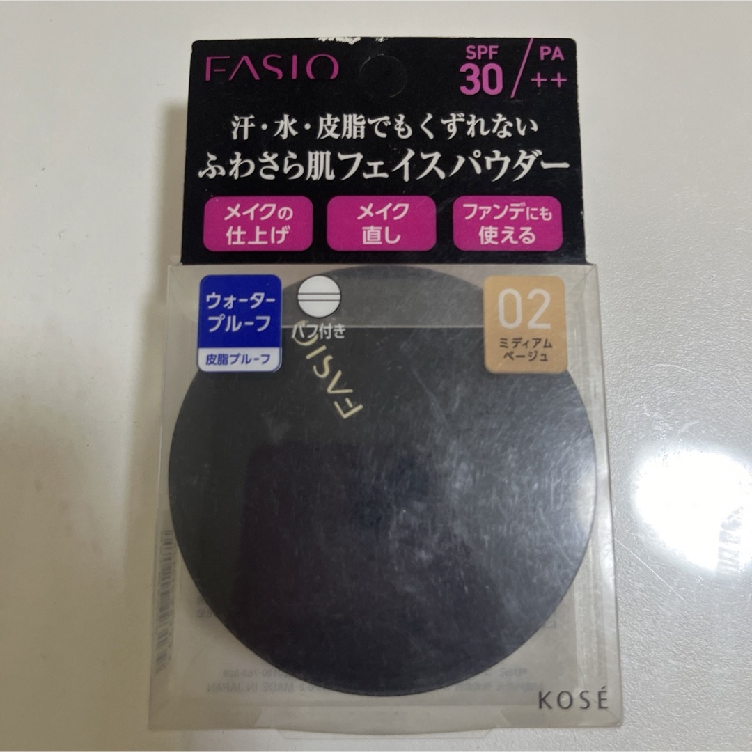 ファシオ ラスティング フェイスパウダー WP 02 コスメ/美容のベースメイク/化粧品(フェイスパウダー)の商品写真