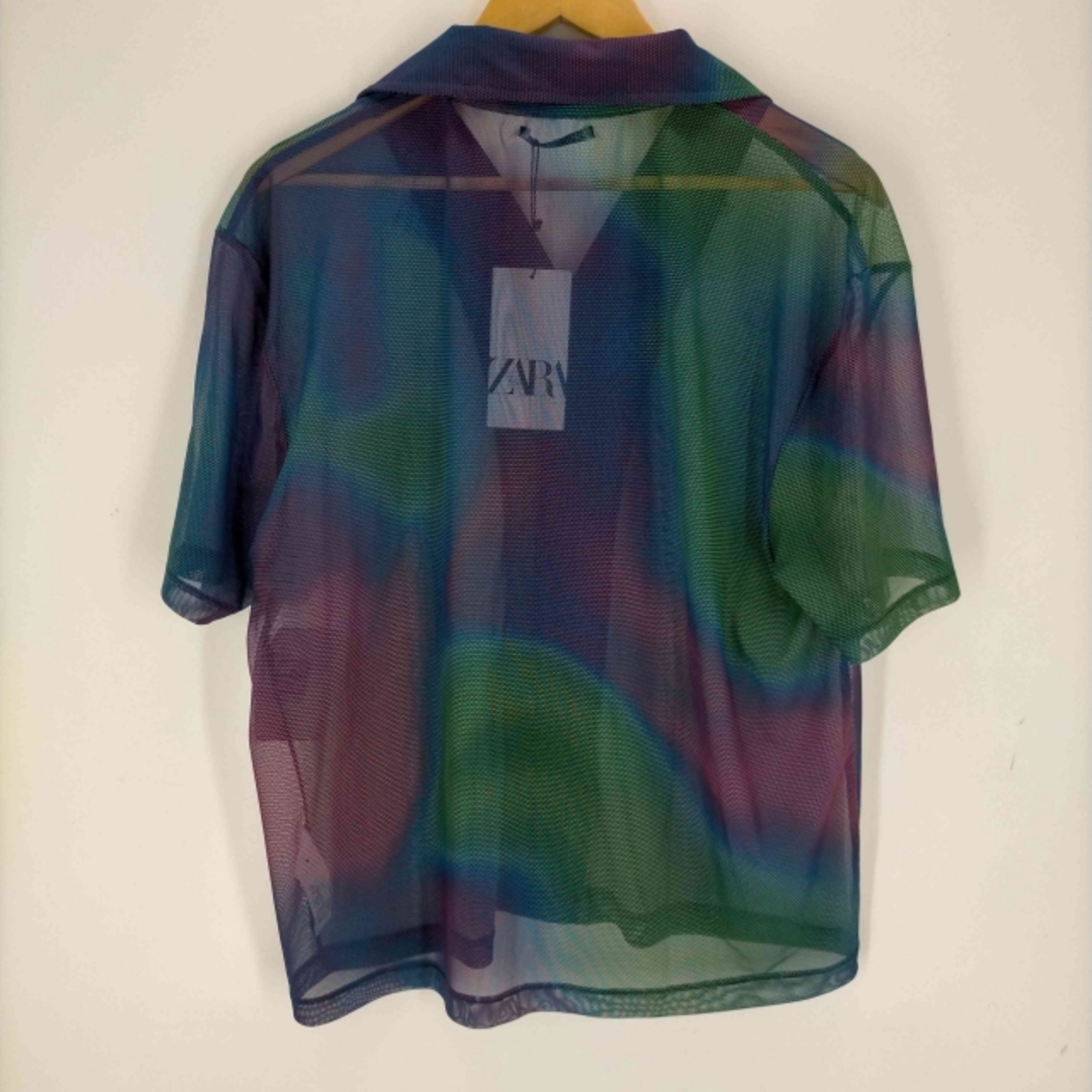 ZARA(ザラ)のZARA(ザラ) multi color polo shirt レディース レディースのトップス(シャツ/ブラウス(半袖/袖なし))の商品写真