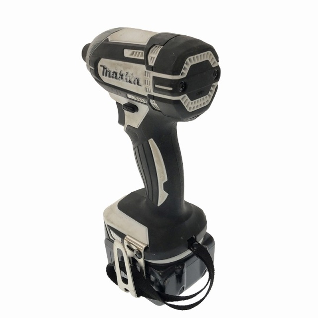 Makita(マキタ)の☆中古品☆makita マキタ 14.4V 充電式インパクトドライバ TD138D 純正リチウムイオンバッテリー BL1430(14.4V 3.0Ah)付 89216 自動車/バイクのバイク(工具)の商品写真