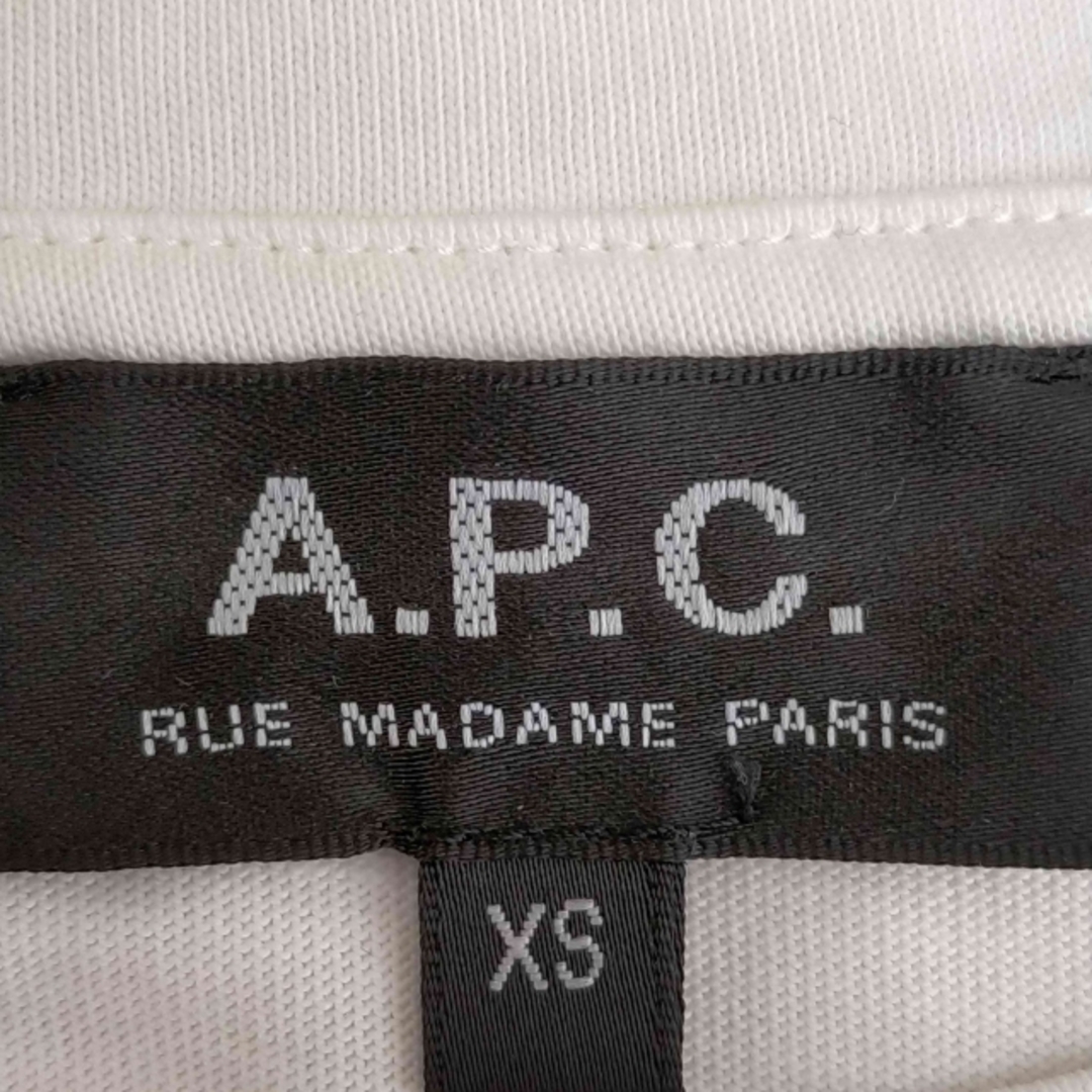 A.P.C(アーペーセー)のA.P.C.(アーペーセー) 刺繍入りポケットTシャツ レディース トップス レディースのトップス(Tシャツ(半袖/袖なし))の商品写真