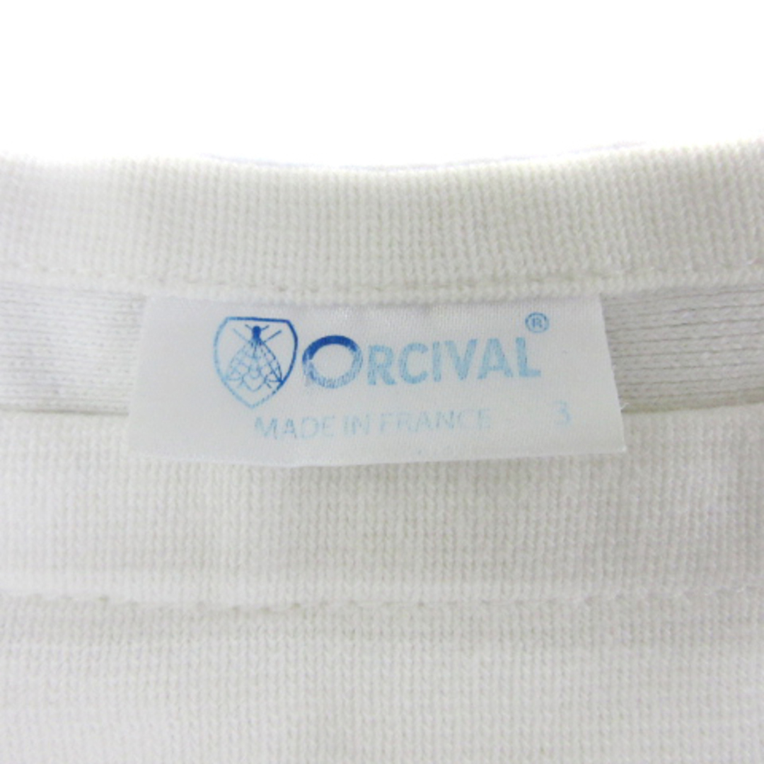 ORCIVAL(オーシバル)のオーチバル オーシバル バスクシャツ Tシャツ カットソー 長袖 ボーダー柄 3 レディースのトップス(Tシャツ(長袖/七分))の商品写真