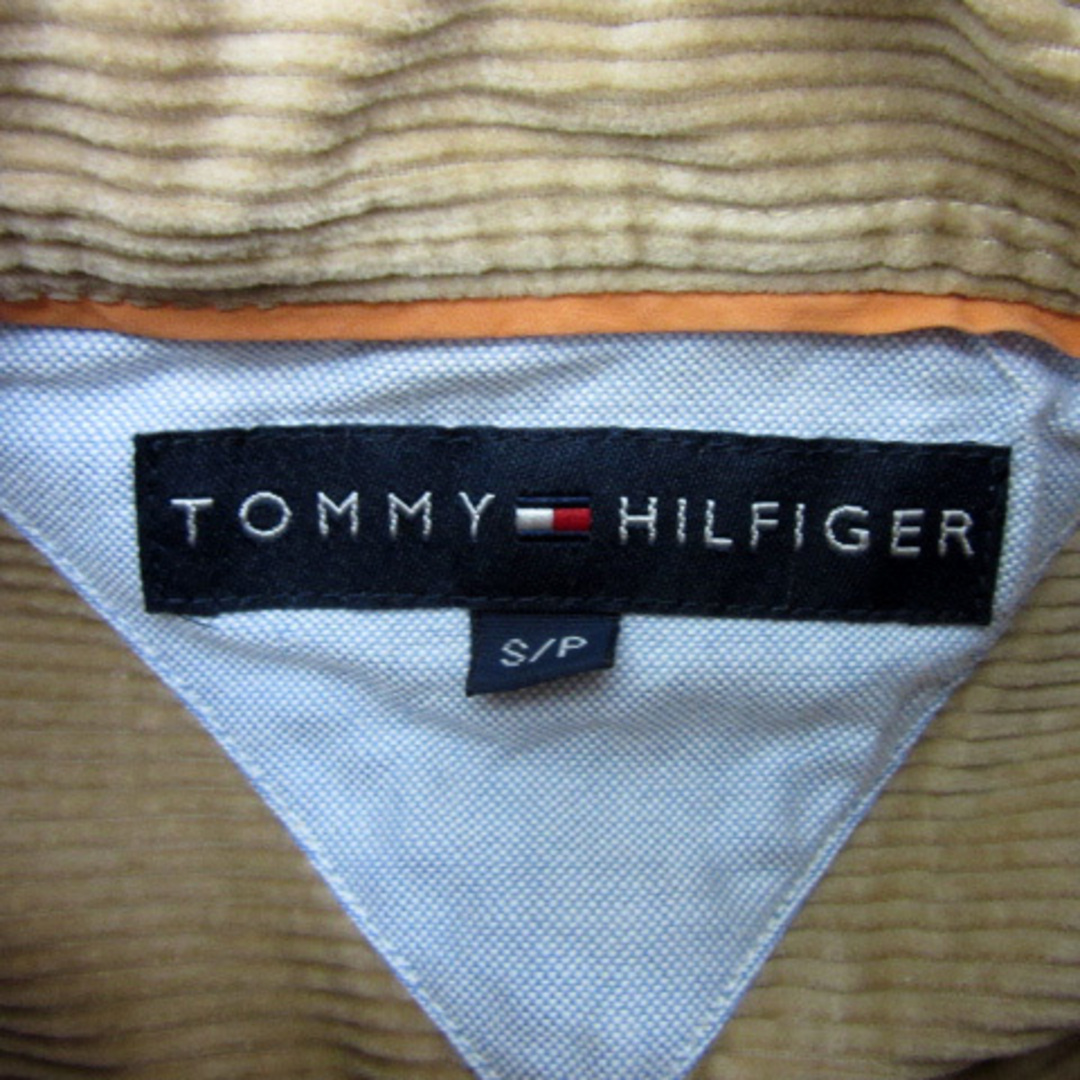 TOMMY HILFIGER(トミーヒルフィガー)のトミーヒルフィガー コーデュロイシャツ カジュアルシャツ 長袖 ベージュ メンズのトップス(シャツ)の商品写真