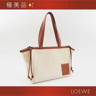 ロエベ(LOEWE)のk様専用　ロエベ クッショントートバッグ スモール キャンバス＆カーフ(トートバッグ)