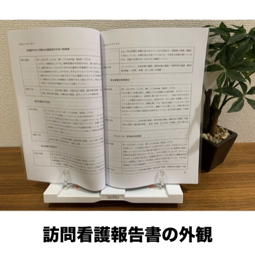 【２冊セット】訪問看護報告書＋訪問看護計画書のルールと記載例 エンタメ/ホビーの本(語学/参考書)の商品写真