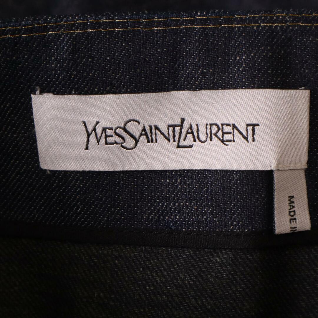 Yves Saint Laurent(イヴサンローラン)のイヴサンローラン　デニムミニスカート レディースのスカート(ミニスカート)の商品写真