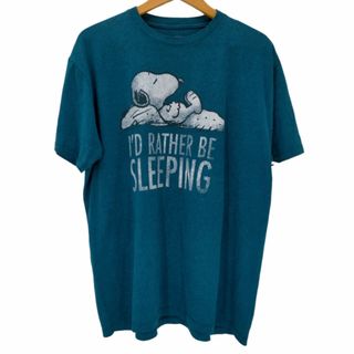 PEANUTS(ピーナッツ) キャラクタープリント Tシャツ メンズ トップス