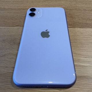 アップル(Apple)のアップル iPhone11 64GB パープル SIMフリー(スマートフォン本体)