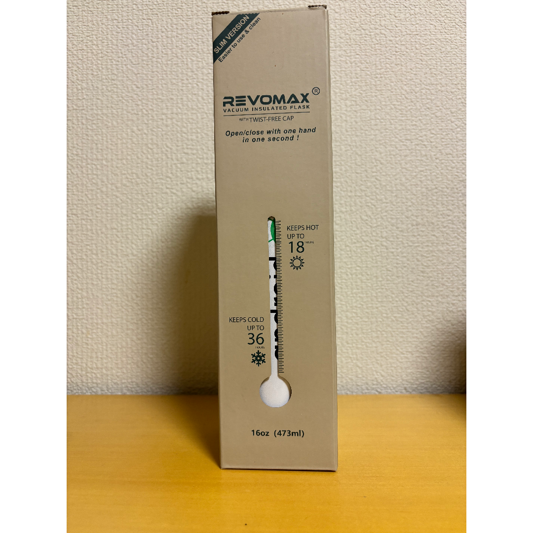 水筒 REVOMAX 16oz (473ml) インテリア/住まい/日用品の日用品/生活雑貨/旅行(日用品/生活雑貨)の商品写真