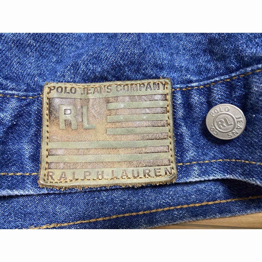 POLO RALPH LAUREN(ポロラルフローレン)のレディース POLO JEANS コーデュロイ デニムジャケット S レディースのジャケット/アウター(Gジャン/デニムジャケット)の商品写真