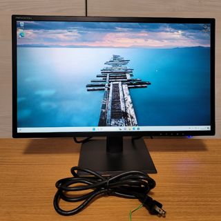 値下げ　プリンストン　21.5型液晶モニター　PTFBLD-22W ブラック(ディスプレイ)