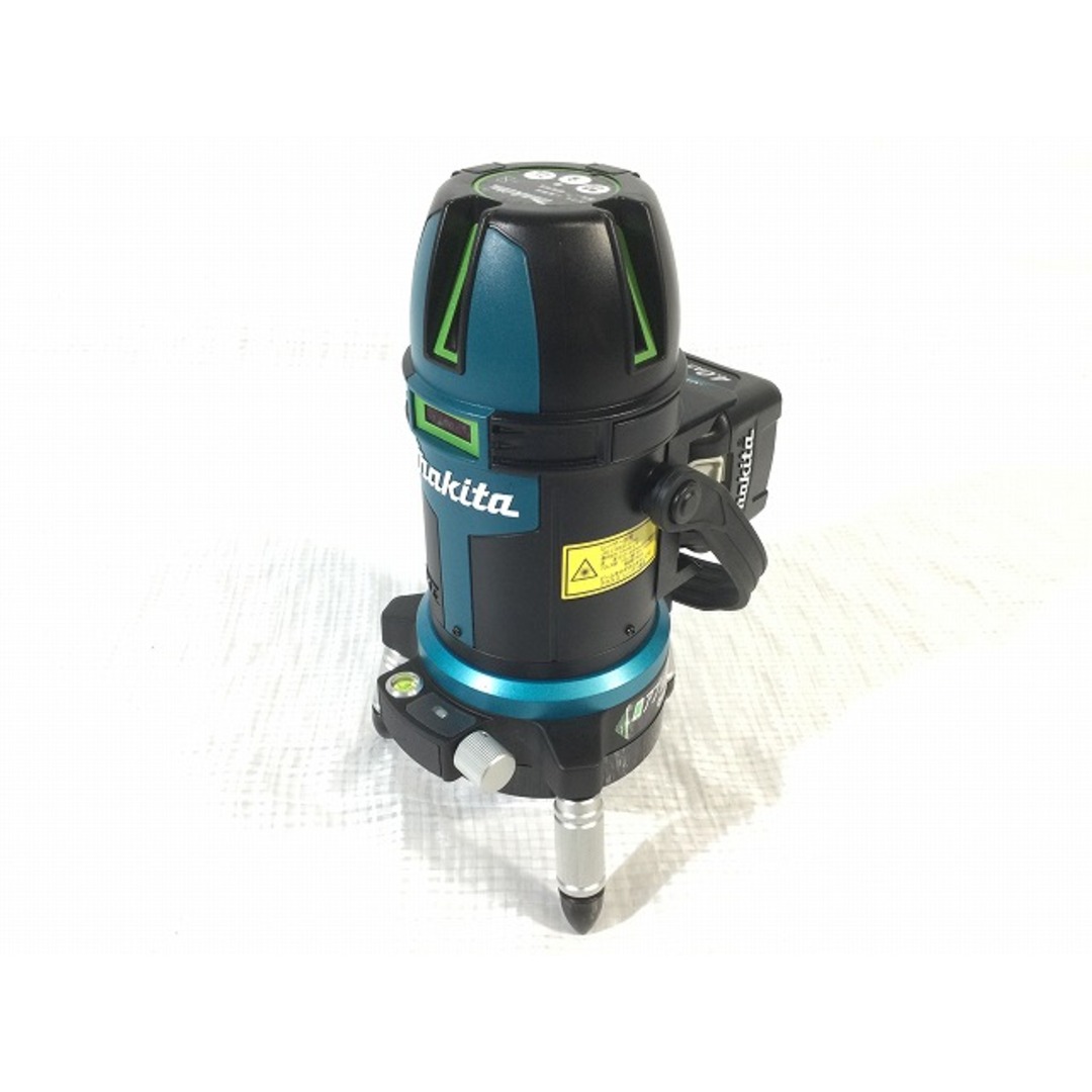 Makita(マキタ)の☆中古美品☆makita マキタ 10.8V 充電式屋内・屋外兼用墨出し器 SK211GDZ 受光器 LDG-6 バッテリー 充電器 アプリ対応 自動追尾 89798 自動車/バイクのバイク(工具)の商品写真