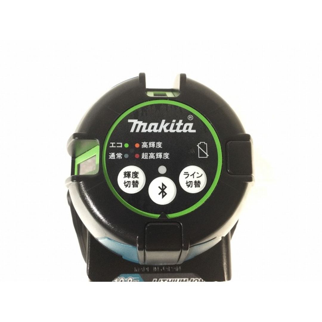 Makita(マキタ)の☆中古美品☆makita マキタ 10.8V 充電式屋内・屋外兼用墨出し器 SK211GDZ 受光器 LDG-6 バッテリー 充電器 アプリ対応 自動追尾 89798 自動車/バイクのバイク(工具)の商品写真