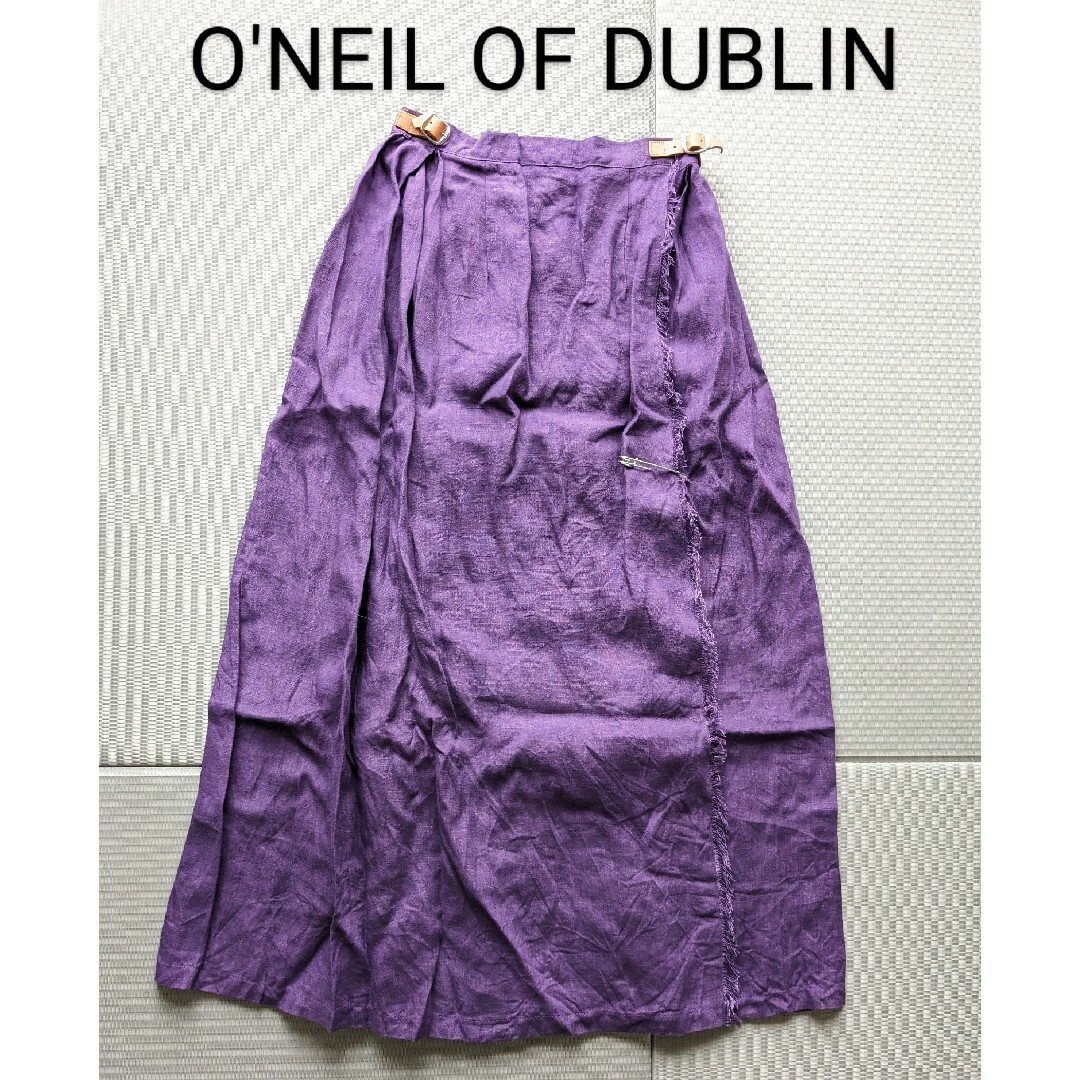 O'NEIL of DUBLIN(オニールオブダブリン)の新品 O'NEIL OF DUBLIN アイルランド製 ロングスカート 未使用 レディースのスカート(ロングスカート)の商品写真