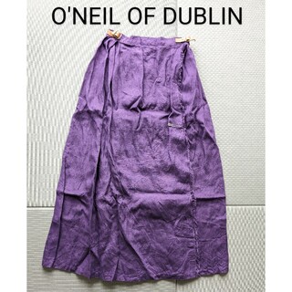 オニールオブダブリン(O'NEIL of DUBLIN)の新品 O'NEIL OF DUBLIN アイルランド製 ロングスカート 未使用(ロングスカート)