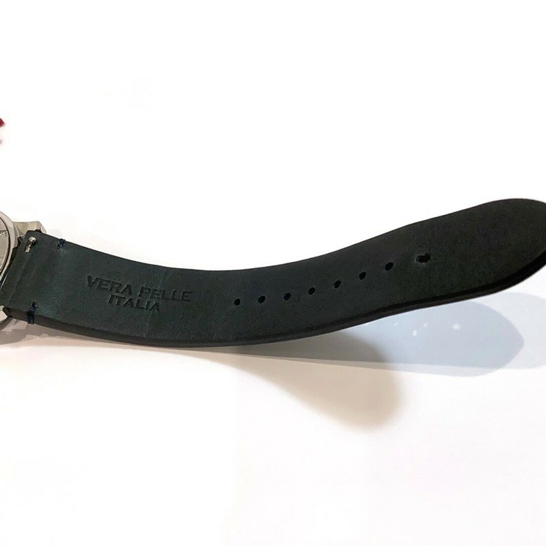 Orobianco(オロビアンコ)のオロビアンコ（Orobianco） OR-0073 腕時計 メンズ時計 自動巻き SS レザー 美品  ブルー文字盤【中古】KB-8306 メンズの時計(レザーベルト)の商品写真