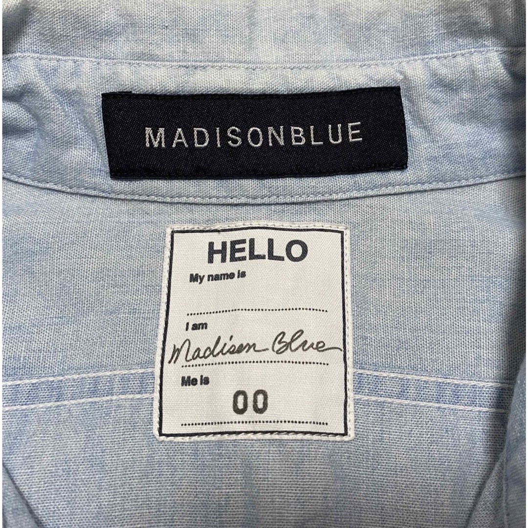 MADISONBLUE(マディソンブルー)のマディソンブルー ロングシャツ レディースのトップス(シャツ/ブラウス(長袖/七分))の商品写真