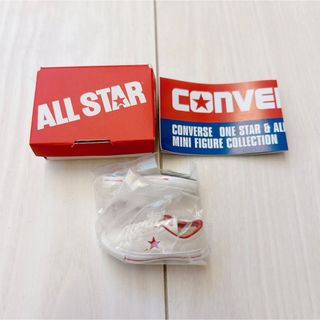 コンバース(CONVERSE)のコンバース⭐︎ガチャ　ホワイト/レッド(その他)