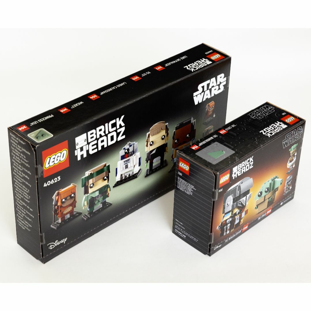 Lego(レゴ)のレゴ LEGO 40623 75317 スター・ウォーズ ブリックヘッズ ２点 キッズ/ベビー/マタニティのおもちゃ(積み木/ブロック)の商品写真