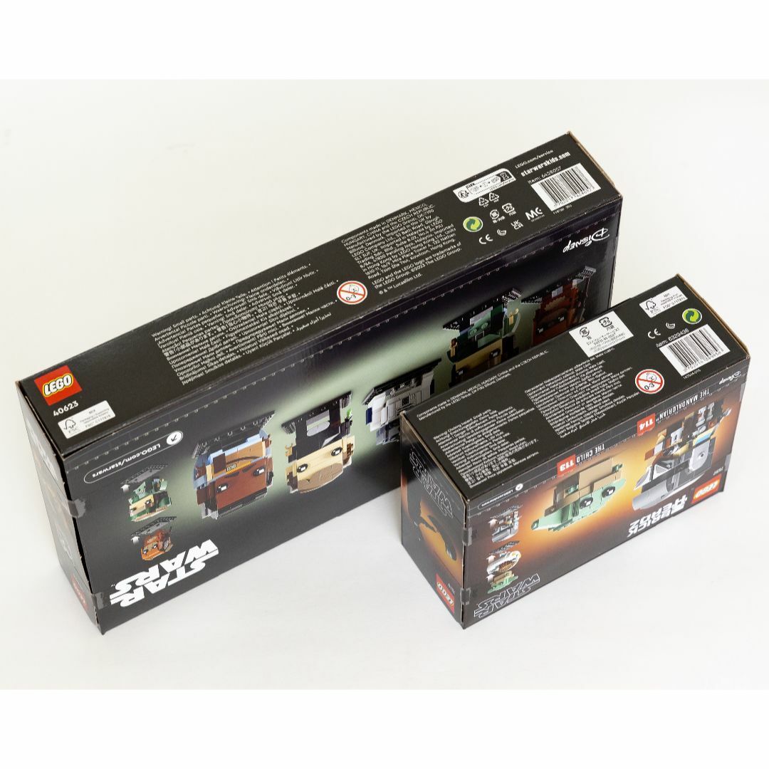 Lego(レゴ)のレゴ LEGO 40623 75317 スター・ウォーズ ブリックヘッズ ２点 キッズ/ベビー/マタニティのおもちゃ(積み木/ブロック)の商品写真